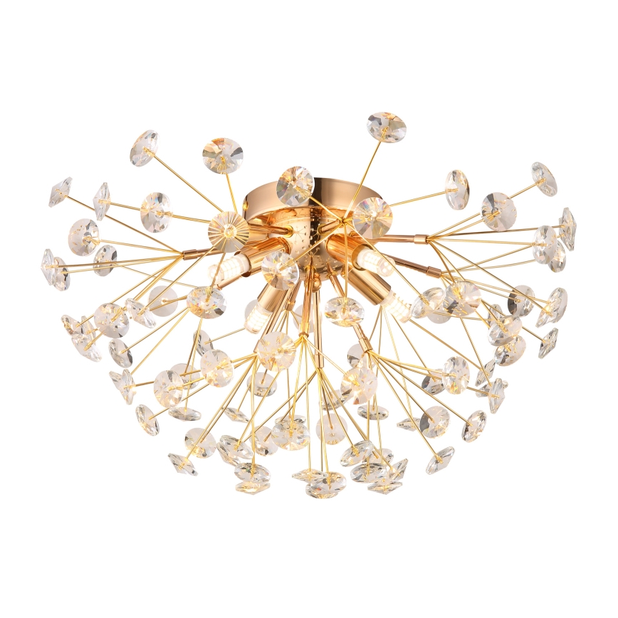 Globo - LED Плафониера 4xG9/3,5W/230V Ø 45 см златист