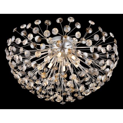 Globo - LED Плафониера 6xG9/3,5W/230V Ø 60 см лъскав хром