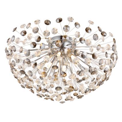 Globo - LED Плафониера 6xG9/3,5W/230V Ø 60 см лъскав хром