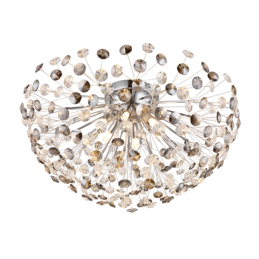 Globo - LED Плафониера 6xG9/3,5W/230V Ø 60 см лъскав хром