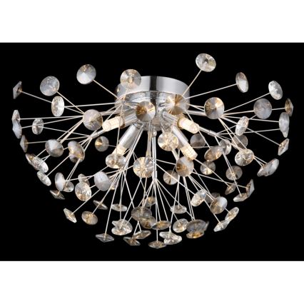 Globo - LED Плафониера 4xG9/3,5W/230V Ø 45 см лъскав хром