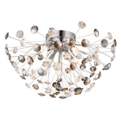 Globo - LED Плафониера 4xG9/3,5W/230V Ø 45 см лъскав хром