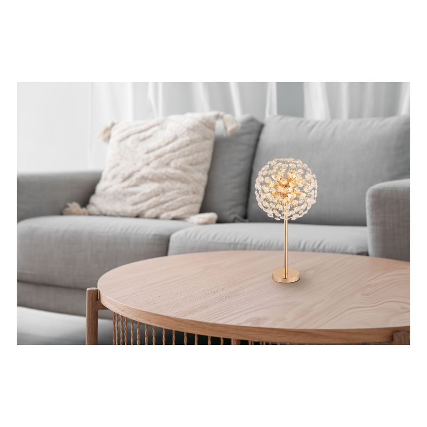 Globo - LED Настолна лампа 8xG9/3,5W/230V златист