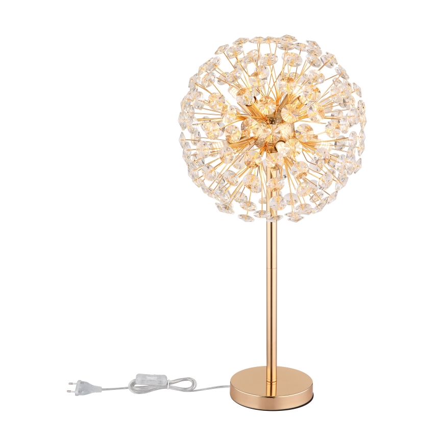 Globo - LED Настолна лампа 8xG9/3,5W/230V златист