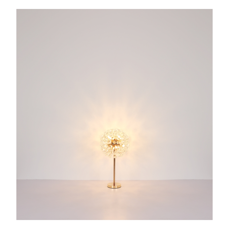 Globo - LED Настолна лампа 8xG9/3,5W/230V златист