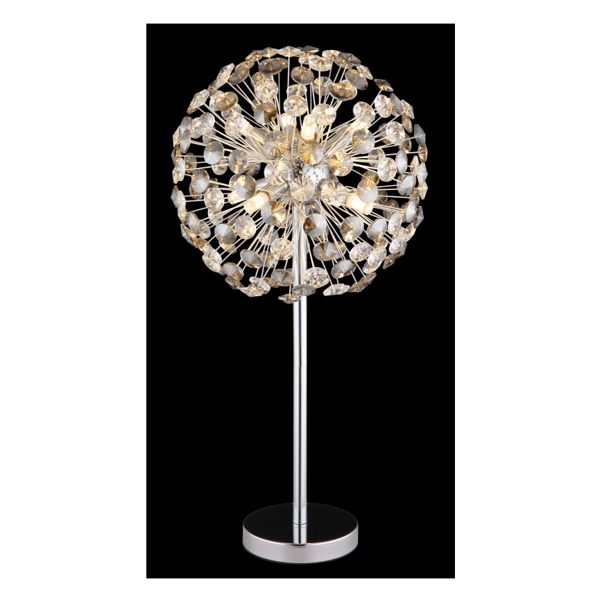 Globo - LED Настолна лампа 8xG9/3,5W/230V лъскав хром