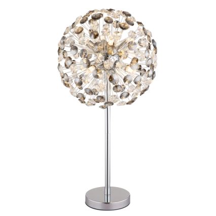 Globo - LED Настолна лампа 8xG9/3,5W/230V лъскав хром