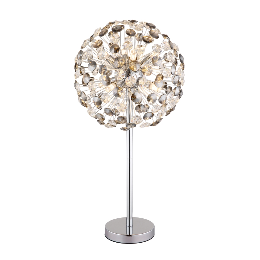 Globo - LED Настолна лампа 8xG9/3,5W/230V лъскав хром