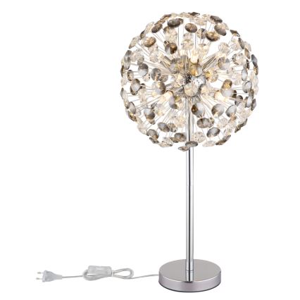 Globo - LED Настолна лампа 8xG9/3,5W/230V лъскав хром