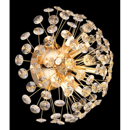 Globo - LED стенно осветително тяло 6xG9/3,5W/230V златисто