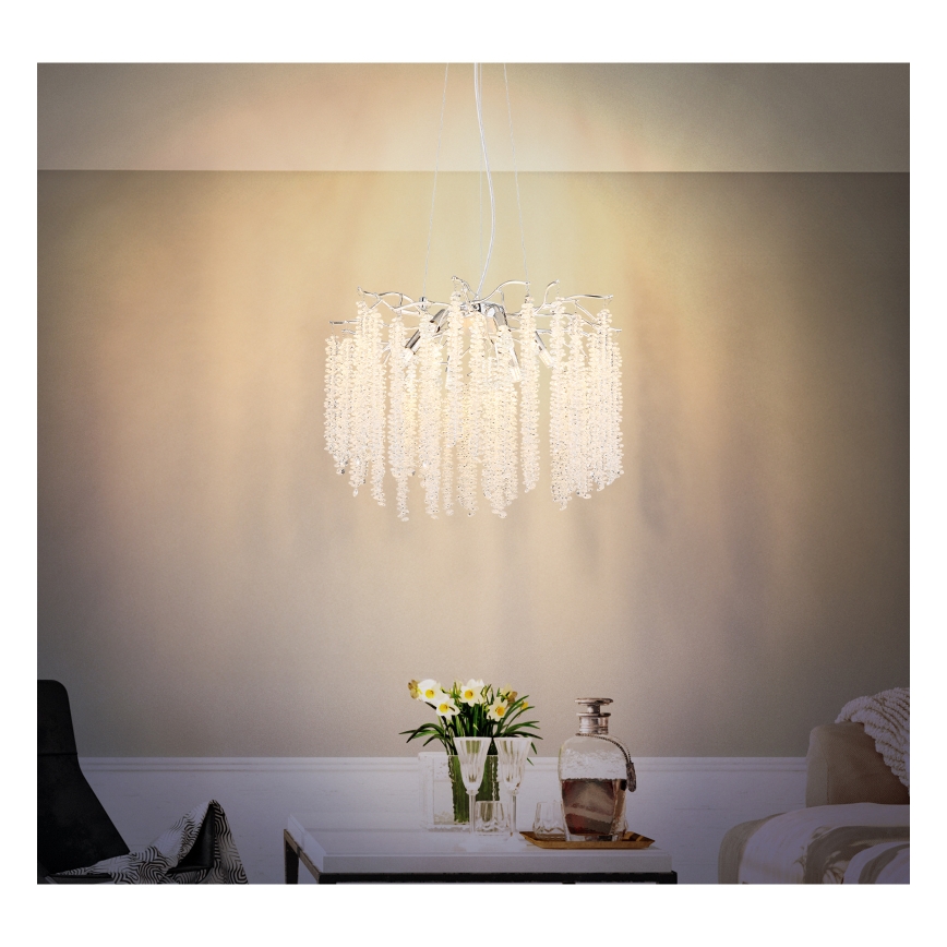 Globo - LED полилей на кабел 6xG9/8W/230V