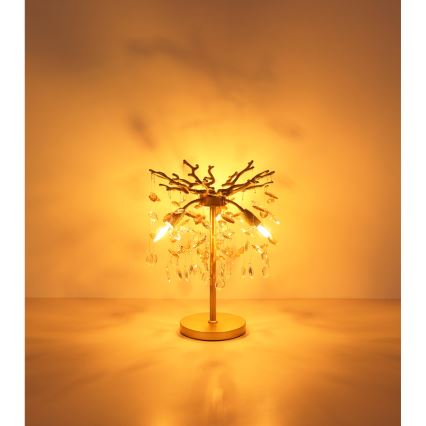 Globo - настолна лампа 3xE14/40W/230V златна