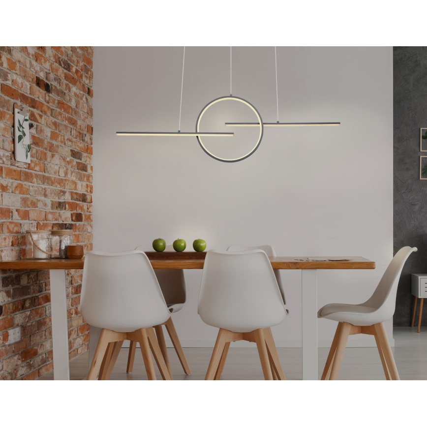 Globo 67121-50G - LED Димерен кабелен полилей BARRAL LED / 50W / 230V + Д.У.