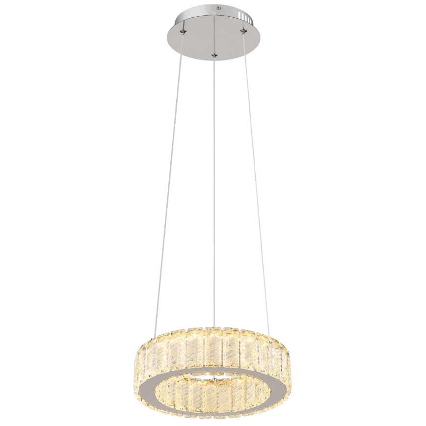Globo - LED регулируема полилей на кабел LED/30W/230V 2700-6000K Ø 30 см + дистанционно управление