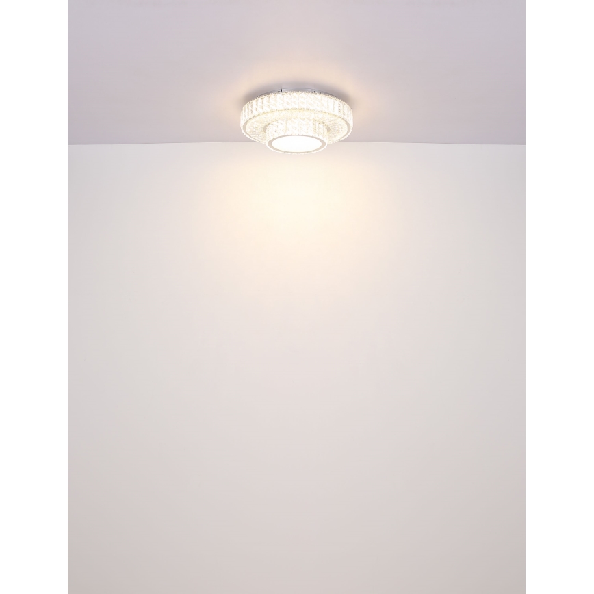 Globo - LED регулируемо таванно осветително тяло LED/50W/230V 2700-6000K Ø 50 см + дистанционно управление