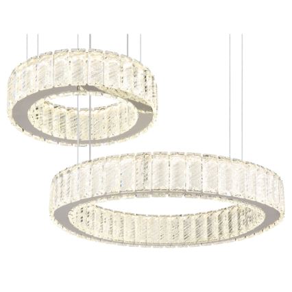 Globo - LED Димируем пендел LED/80W/230V 2700-6000K + дистанционно управление
