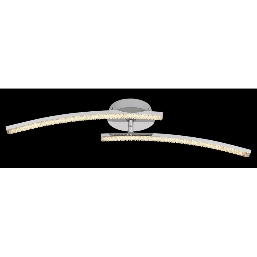 Globo - LED Повърхностен полилей за баня 2xLED/6W/230V IP44