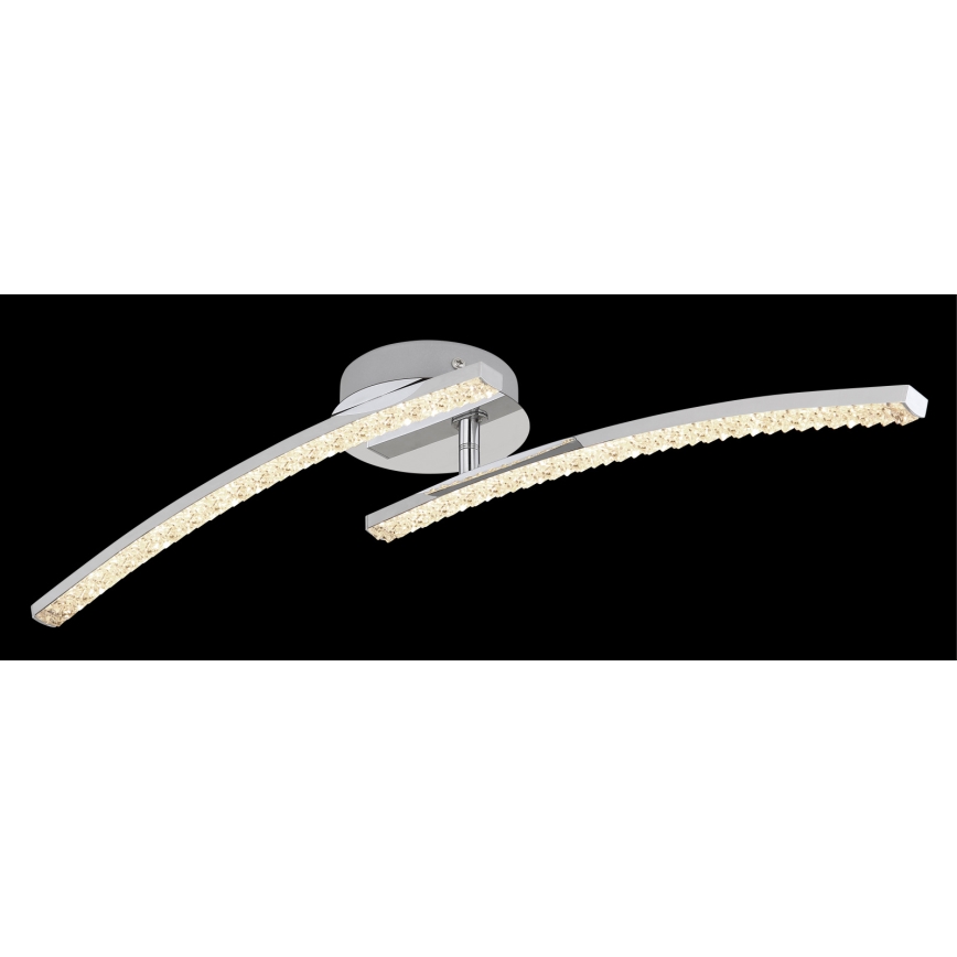 Globo - LED Повърхностен полилей за баня 2xLED/6W/230V IP44