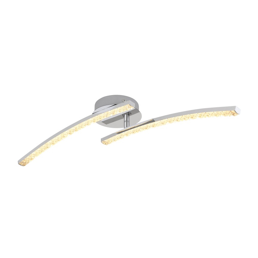 Globo - LED Повърхностен полилей за баня 2xLED/6W/230V IP44