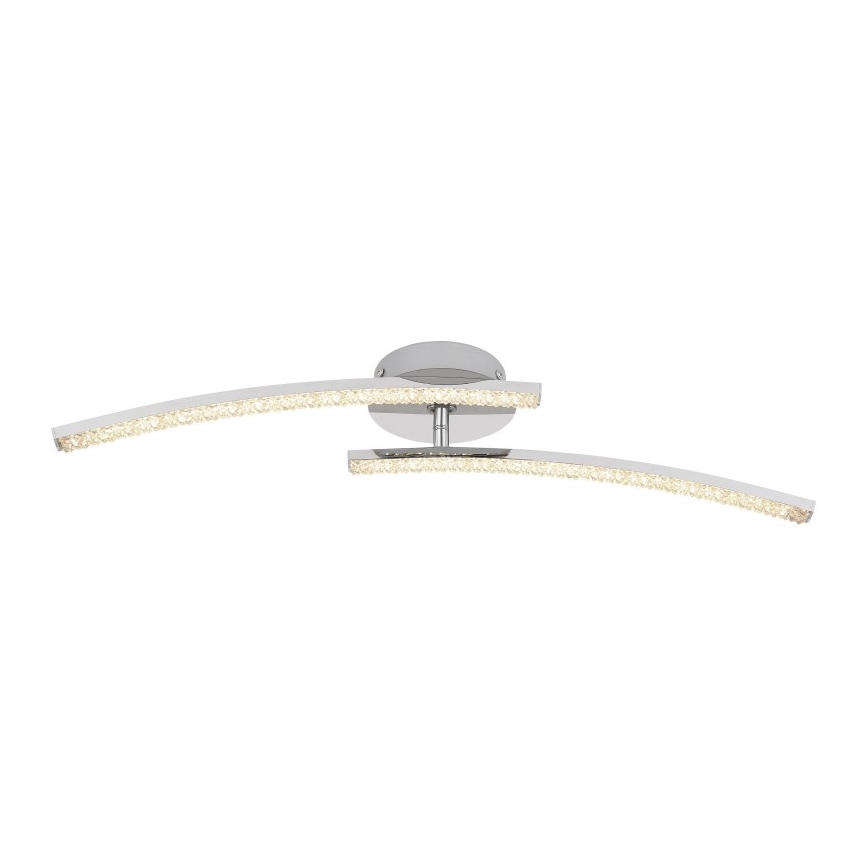 Globo - LED Повърхностен полилей за баня 2xLED/6W/230V IP44
