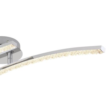 Globo - LED Повърхностен полилей за баня 2xLED/6W/230V IP44