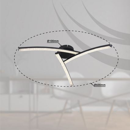 Globo - LED плафон, повърхностно монтиран, LED/18W/230V 2700/4000/6000K