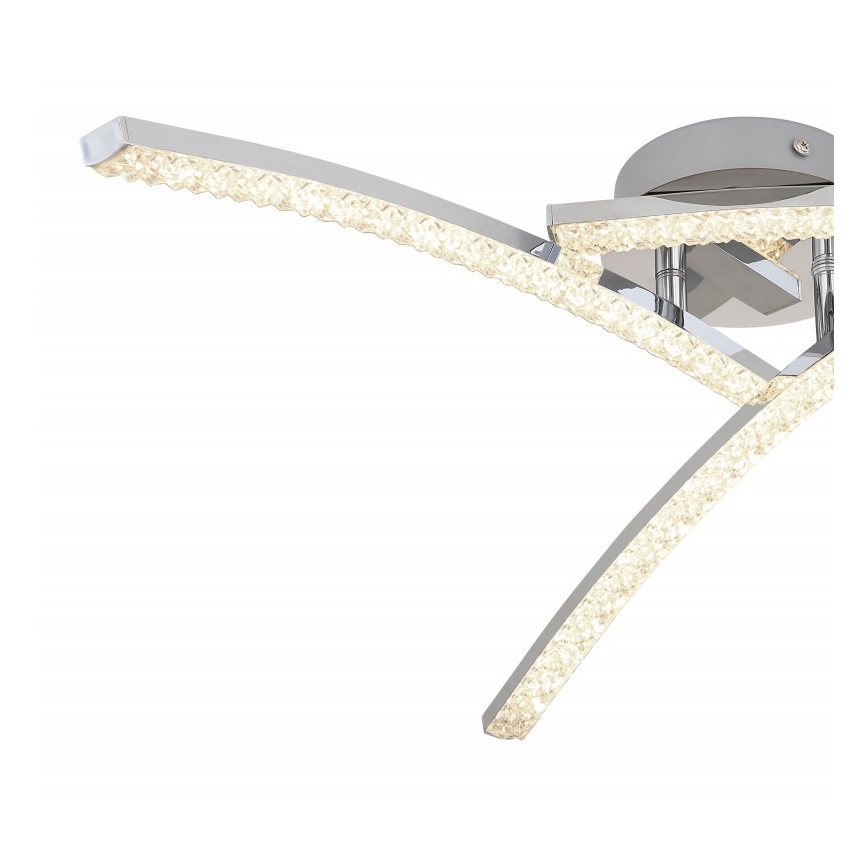 Globo - LED Повърхностен полилей за баня 3xLED/6W/230V IP44