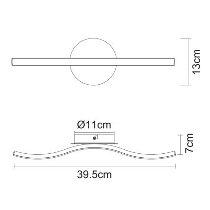 Globo - LED Плафониера LED/6W/230V