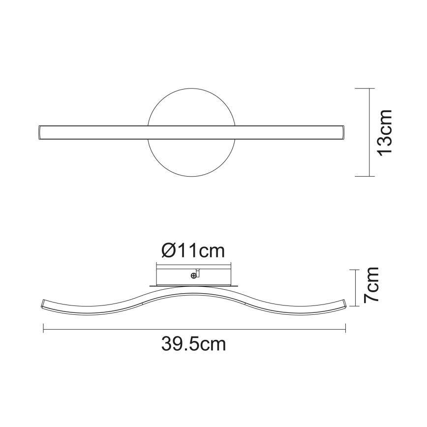 Globo - LED Плафониера LED/6W/230V