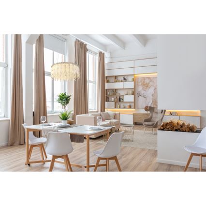 Globo - LED полилей на кабел с функция за димиране LED/58W/230V 2700-6000K + дистанционно управление