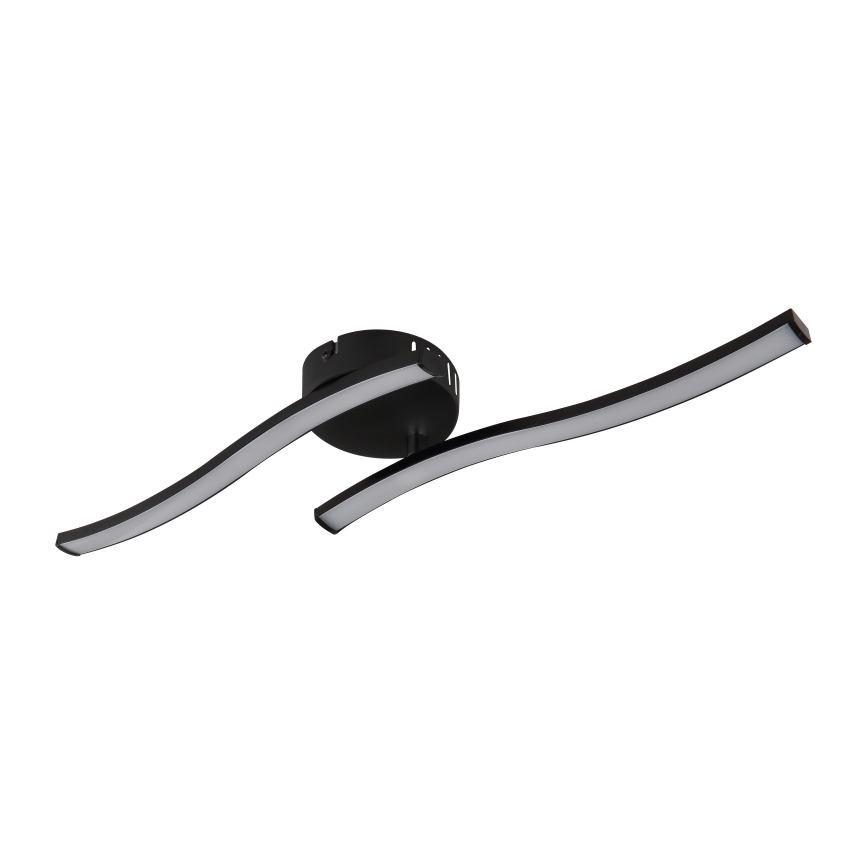 Globo - LED Плафониера 2xLED/6W/230V черен