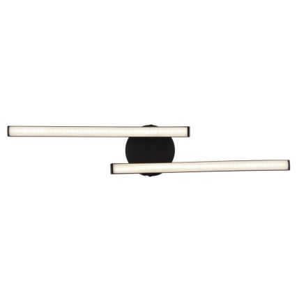 Globo - LED Плафониера 2xLED/6W/230V черен
