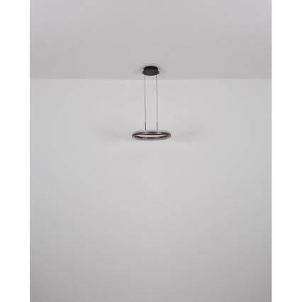 Globo - LED Пендел LED/40W/230V 3000/4000/6000K Ø 39,7 см кафяв