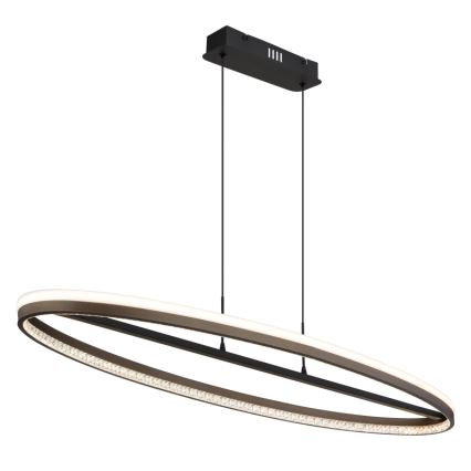 Globo - LED Пендел LED/60W/230V 3000/4000/6000K кафяв