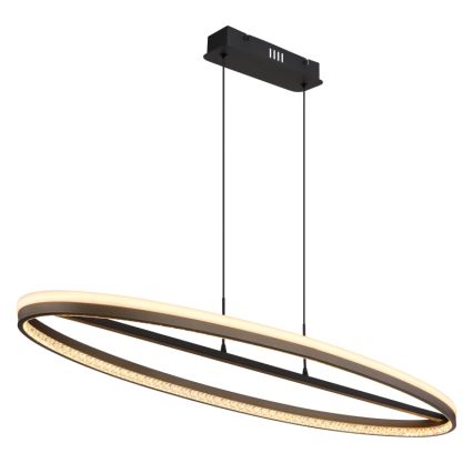 Globo - LED Пендел LED/60W/230V 3000/4000/6000K кафяв