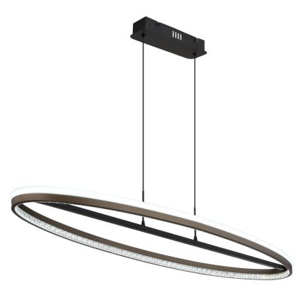 Globo - LED Пендел LED/60W/230V 3000/4000/6000K кафяв