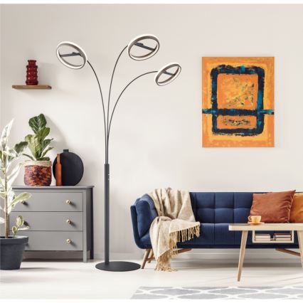 Globo - димируема подова LED лампа с докосване LED/48W/230V 3000/4000/6000K