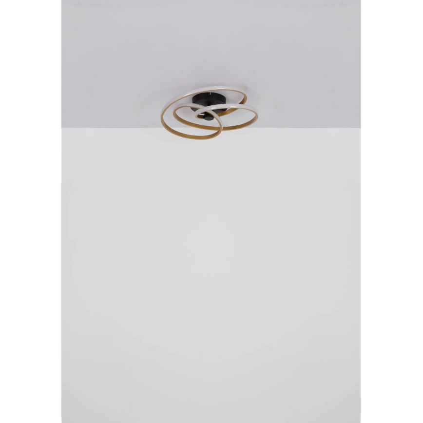 Globo - LED Полилей за повърхностен монтаж LED/40W/230V 3000K златист/черен