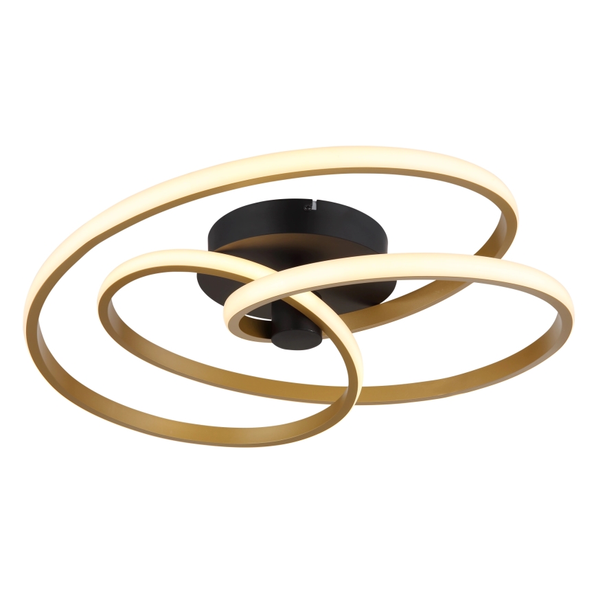 Globo - LED Полилей за повърхностен монтаж LED/40W/230V 3000K златист/черен