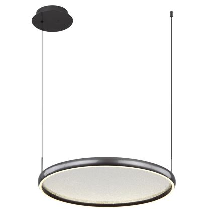 Globo - LED Димируем пендел LED/36W/230V 2700-6000K черен + дистанционно управление