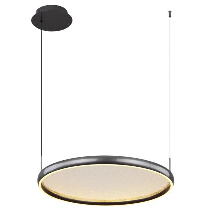 Globo - LED Димируем пендел LED/36W/230V 2700-6000K черен + дистанционно управление