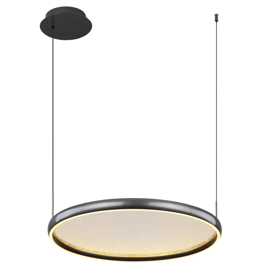 Globo - LED Димируем пендел LED/36W/230V 2700-6000K черен + дистанционно управление