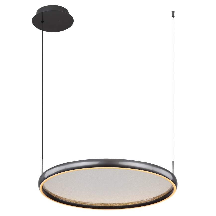 Globo - LED Димируем пендел LED/36W/230V 2700-6000K черен + дистанционно управление