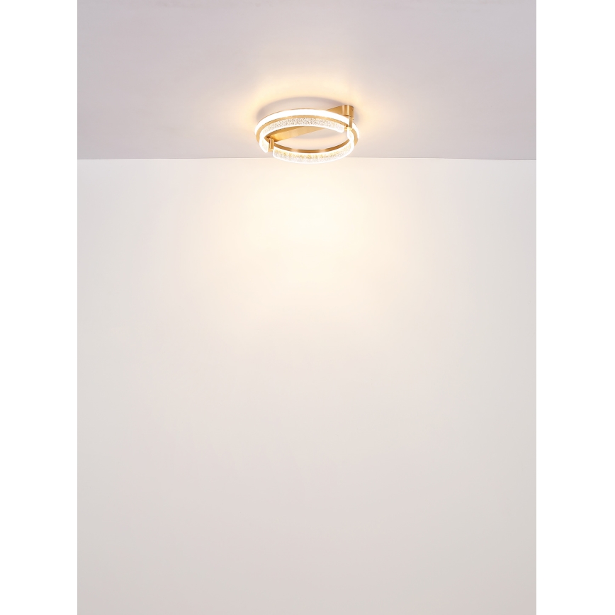 Globo - LED Димируем кристален плафон LED/36W/230V 2700K-6000K + дистанционно управление