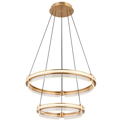 Globo - LED Димируем кристален полилей на връв LED/78W/230V 2700K-6000K + дистанционно управление