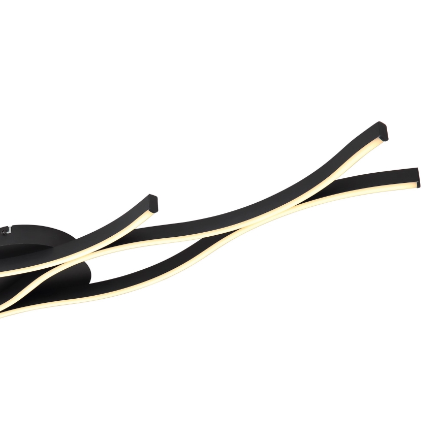 Globo - LED Полилей за повърхностен монтаж LED/35W/230V черен