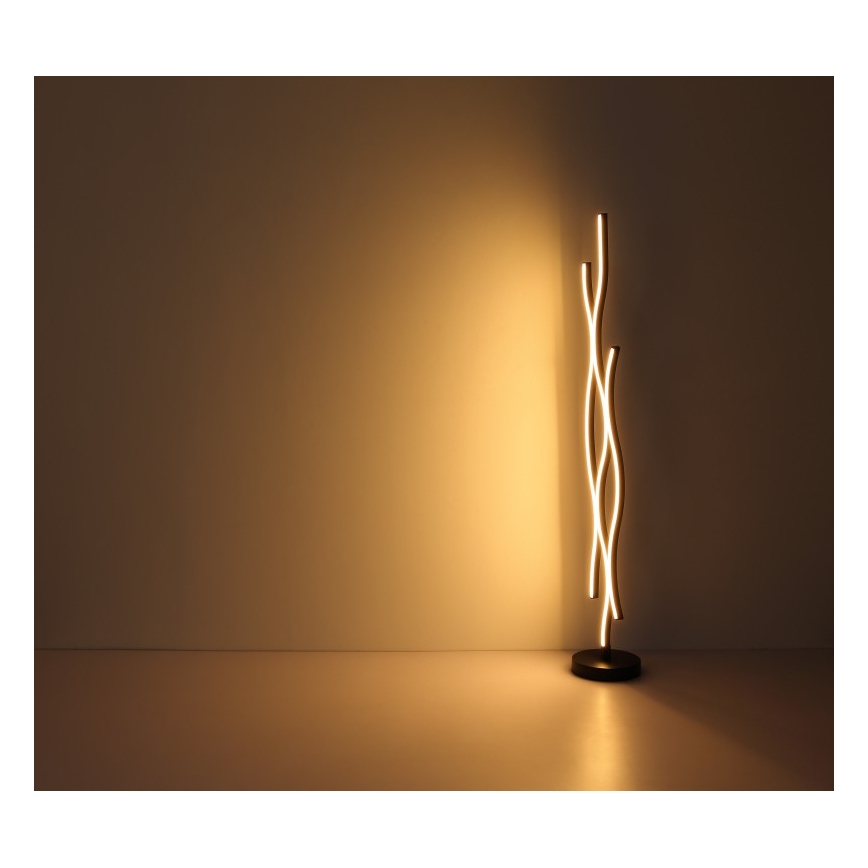 Globo - LED Лампион LED/28W/230V 3000K черен/златист