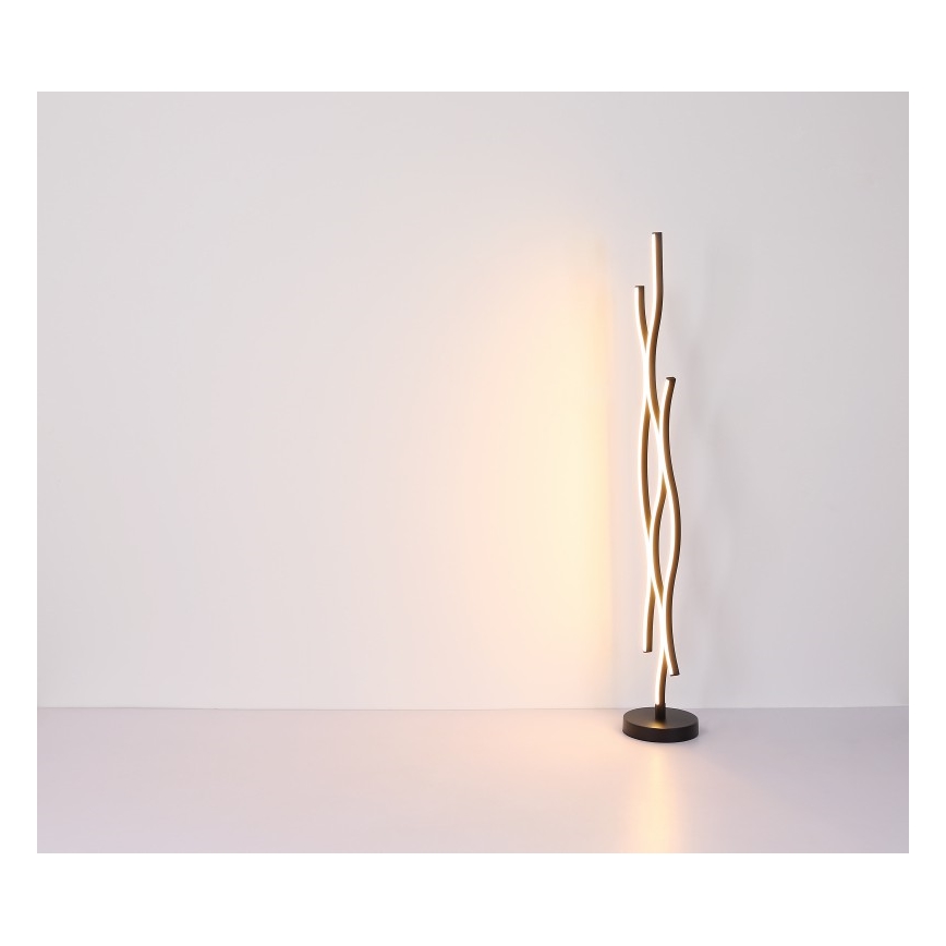 Globo - LED Лампион LED/28W/230V 3000K черен/златист