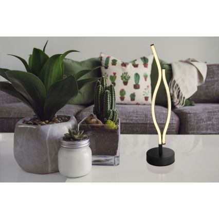 Globo - LED Настолна лампа LED/12W/230V черен