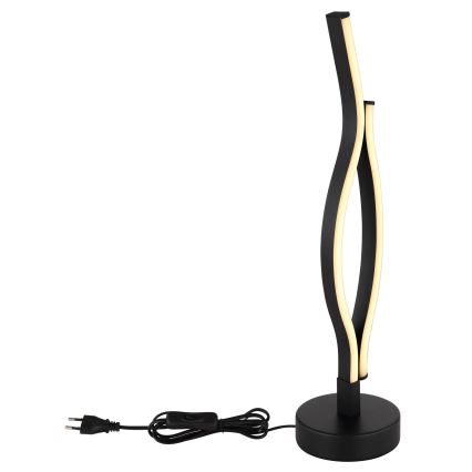 Globo - LED Настолна лампа LED/12W/230V черен